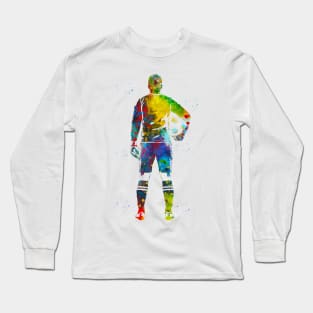 Soccer Player Goalkeeper Long Sleeve T-Shirt